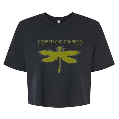 Coheed And Cambria Vcr Glitch Bella+Canvas Jersey Crop Tee