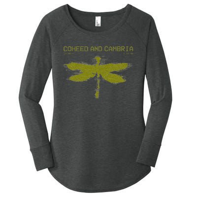 Coheed And Cambria Vcr Glitch Women's Perfect Tri Tunic Long Sleeve Shirt