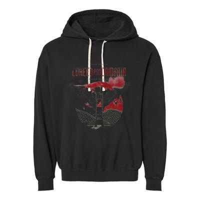 Coheed And Cambria Death Moon Garment-Dyed Fleece Hoodie