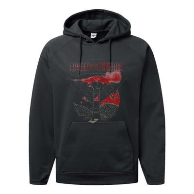 Coheed And Cambria Death Moon Performance Fleece Hoodie