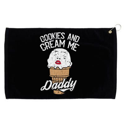 Cookies And Cream Me Daddy Lazy Halloween Costume Humor Grommeted Golf Towel