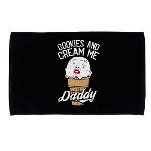 Cookies And Cream Me Daddy Lazy Halloween Costume Humor Microfiber Hand Towel