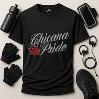 Chicano And Chicana For Chicana Pride Cooling Performance Crew T-Shirt