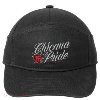 Chicano And Chicana For Chicana Pride 7-Panel Snapback Hat