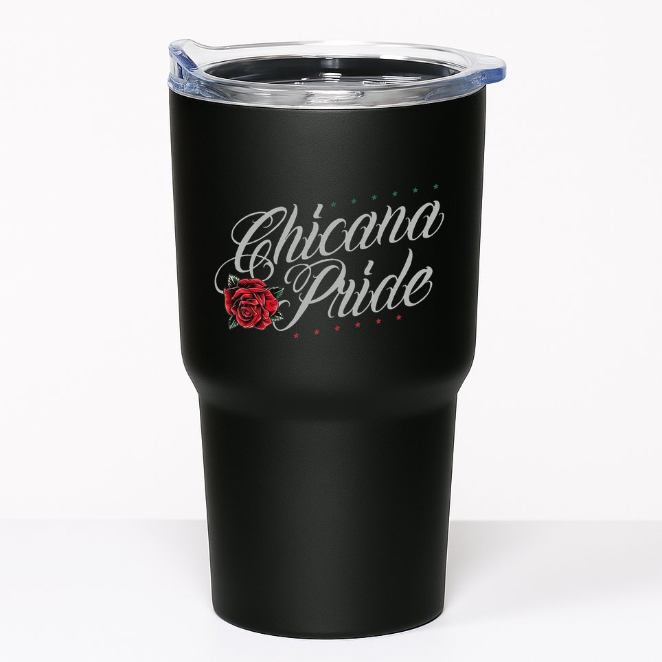 Chicano And Chicana For Chicana Pride Tumbler