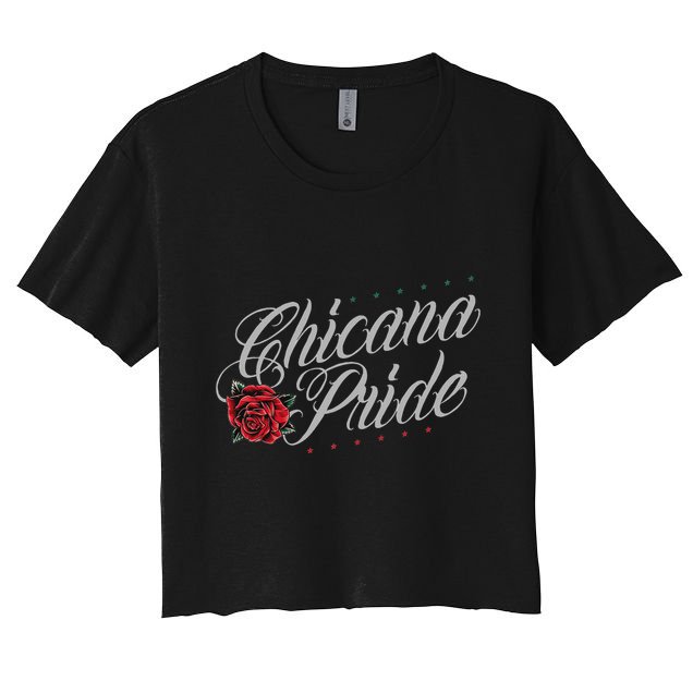 Chicano And Chicana For Chicana Pride Crop Top