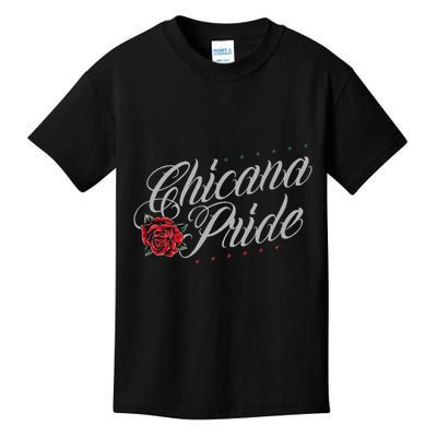Chicano And Chicana For Chicana Pride Kids T-Shirt