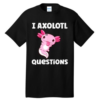 Cute Axolotl Tall T-Shirt