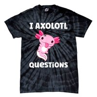 Cute Axolotl Tie-Dye T-Shirt