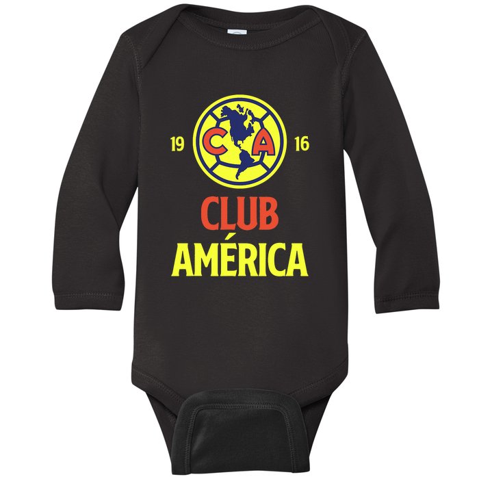 Club America Baby Long Sleeve Bodysuit