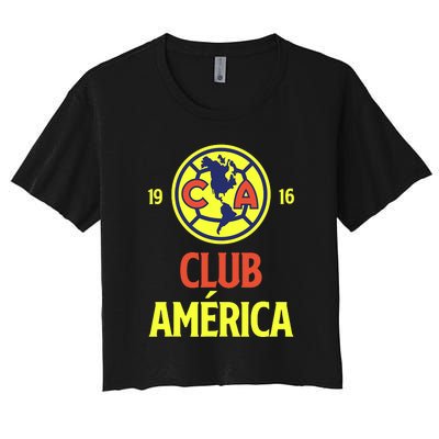 Club America Women's Crop Top Tee