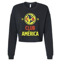 Club America Cropped Pullover Crew