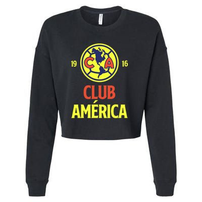 Club America Cropped Pullover Crew