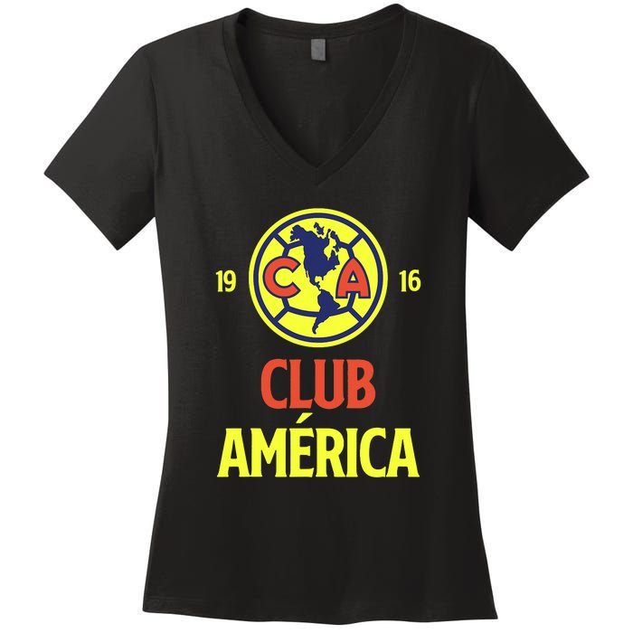 Club America Women's V-Neck T-Shirt