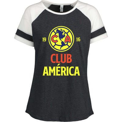 Club America Enza Ladies Jersey Colorblock Tee