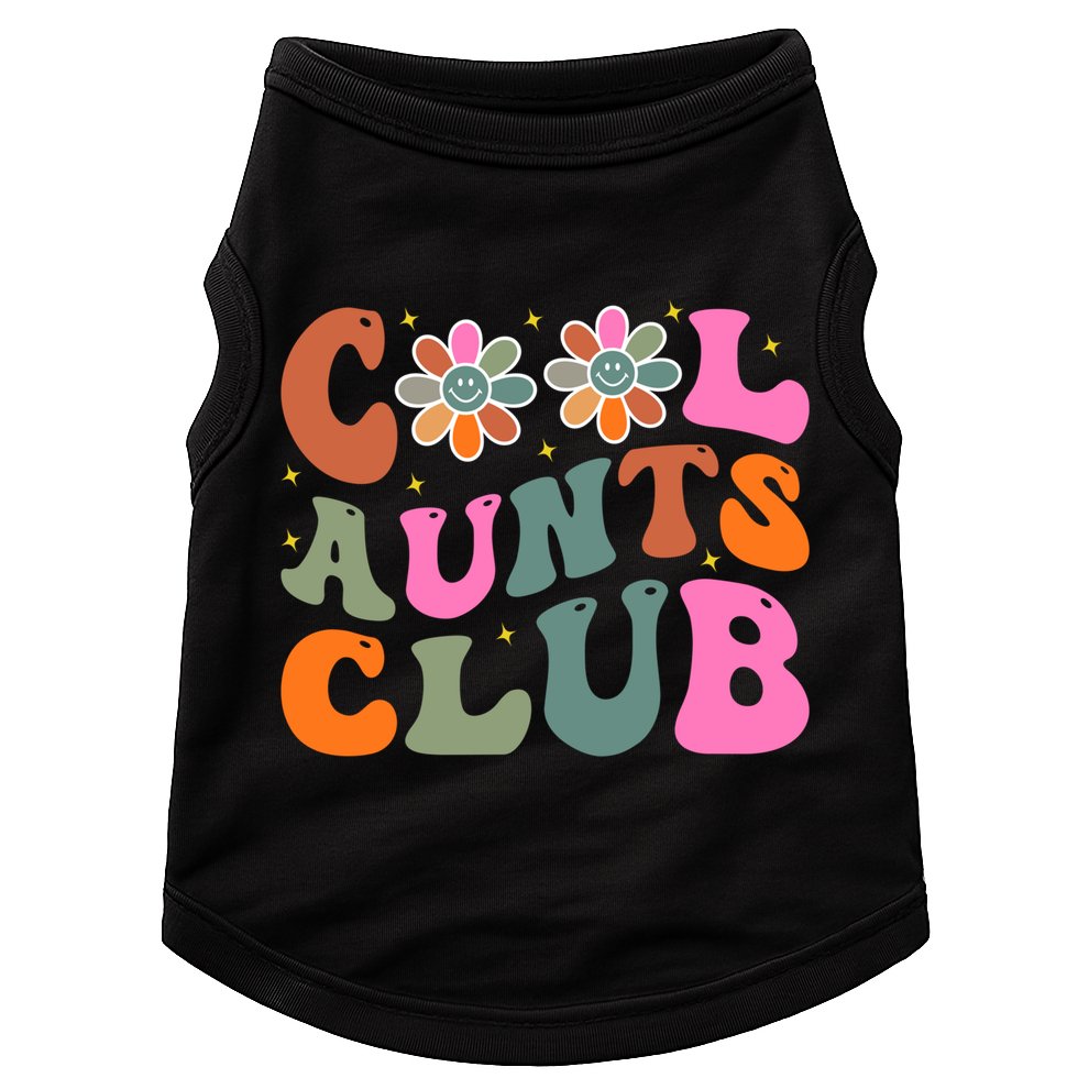 Cool Aunts Club Gift Doggie Tank