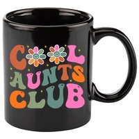 Cool Aunts Club Gift 11oz C Handle Ceramic Mug