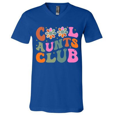 Cool Aunts Club Gift V-Neck T-Shirt