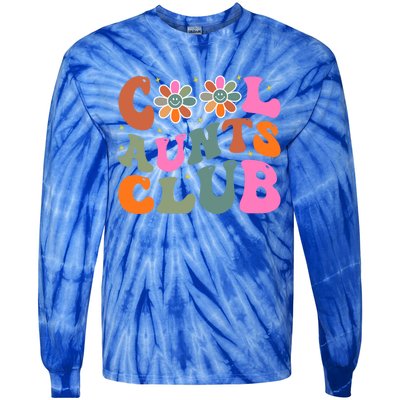 Cool Aunts Club Gift Tie-Dye Long Sleeve Shirt