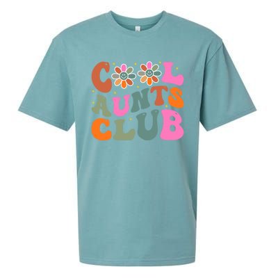 Cool Aunts Club Gift Sueded Cloud Jersey T-Shirt