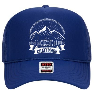 Challenge A Classical Conversations Homeschooling Gift High Crown Mesh Back Trucker Hat