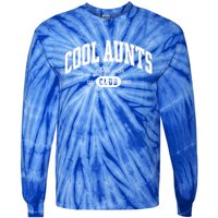 Cool Aunts Club Gift Tie-Dye Long Sleeve Shirt