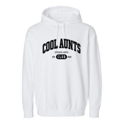 Cool Aunts Club Gift Garment-Dyed Fleece Hoodie