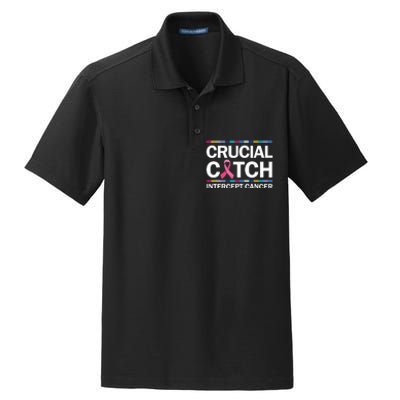 Crucial A Catch Intercept Cancer Breast Cancer Dry Zone Grid Polo