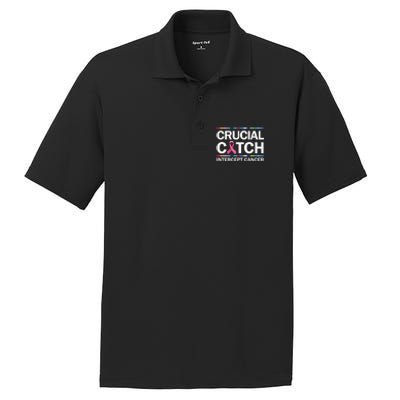 Crucial A Catch Intercept Cancer Breast Cancer PosiCharge RacerMesh Polo