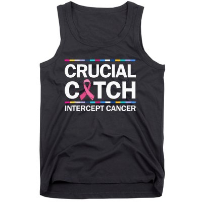 Crucial A Catch Intercept Cancer Breast Cancer Tank Top