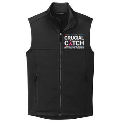 Crucial A Catch Intercept Cancer Breast Cancer Collective Smooth Fleece Vest