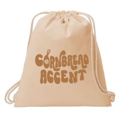Cornbread Accent Drawstring Bag