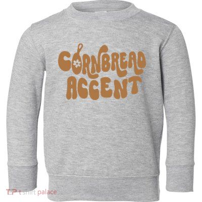 Cornbread Accent Toddler Sweatshirt