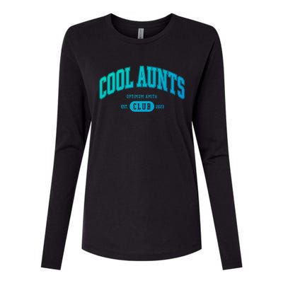 Cool Aunts Club Gift Womens Cotton Relaxed Long Sleeve T-Shirt