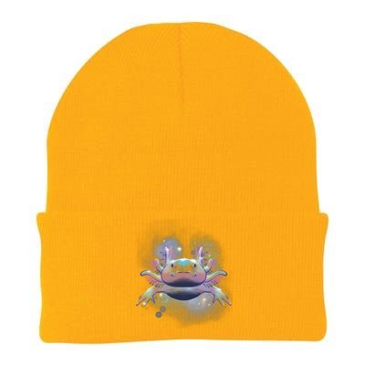 Cosmic Axolotl Knit Cap Winter Beanie