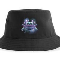 Cosmic Axolotl Sustainable Bucket Hat