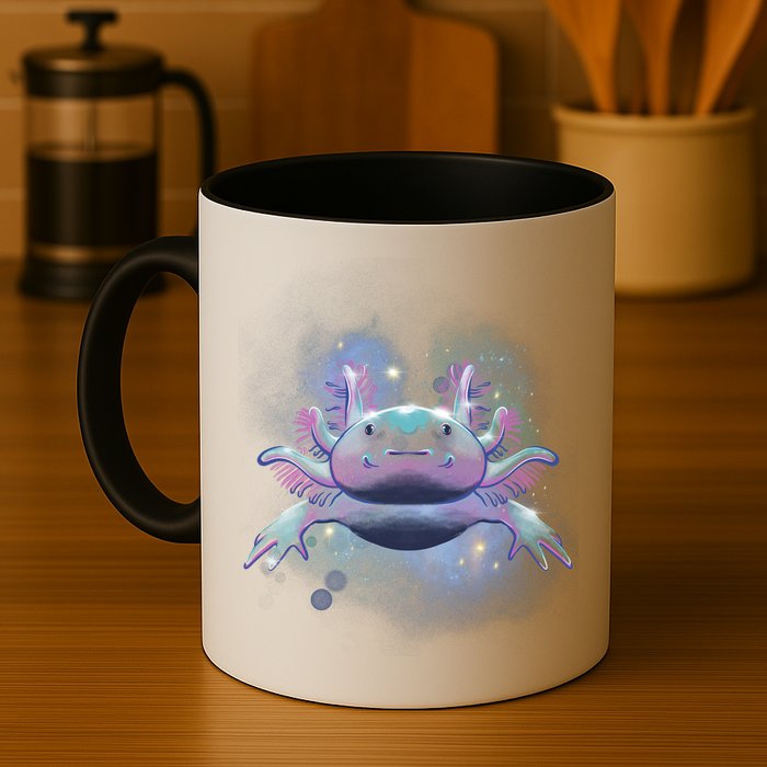 Cosmic Axolotl Mug