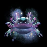 Cosmic Axolotl Flatbill Hat