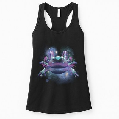 Cosmic Axolotl Womens Tank Top