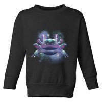 Cosmic Axolotl Toddler Sweatshirt
