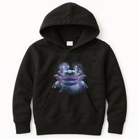 Cosmic Axolotl Kids Hoodie