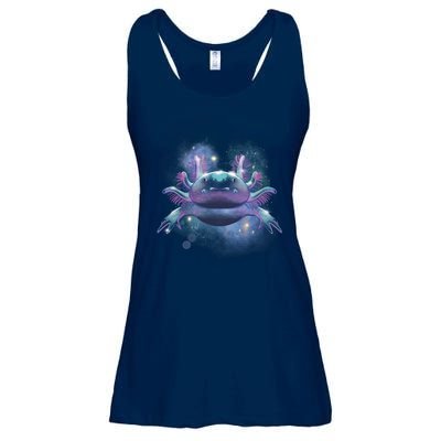 Cosmic Axolotl Ladies Essential Flowy Tank