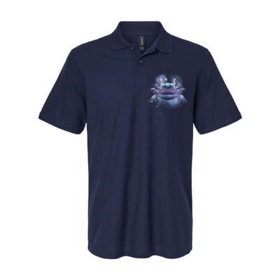 Cosmic Axolotl Softstyle Adult Sport Polo