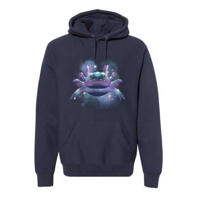 Cosmic Axolotl Premium Hoodie