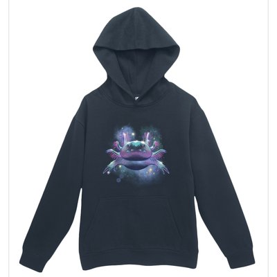 Cosmic Axolotl Urban Pullover Hoodie