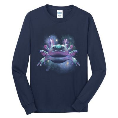 Cosmic Axolotl Tall Long Sleeve T-Shirt