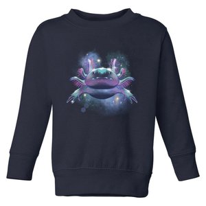 Cosmic Axolotl Toddler Sweatshirt