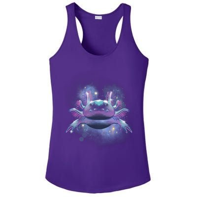 Cosmic Axolotl Ladies PosiCharge Competitor Racerback Tank