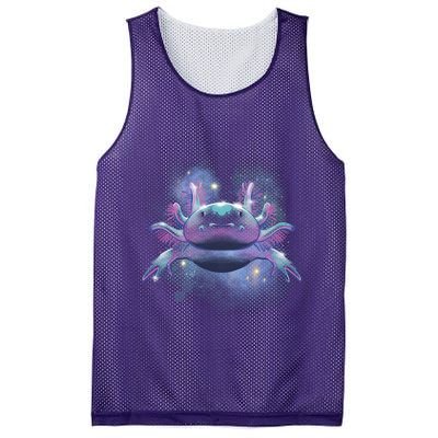 Cosmic Axolotl Mesh Reversible Basketball Jersey Tank