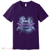 Cosmic Axolotl Premium T-Shirt